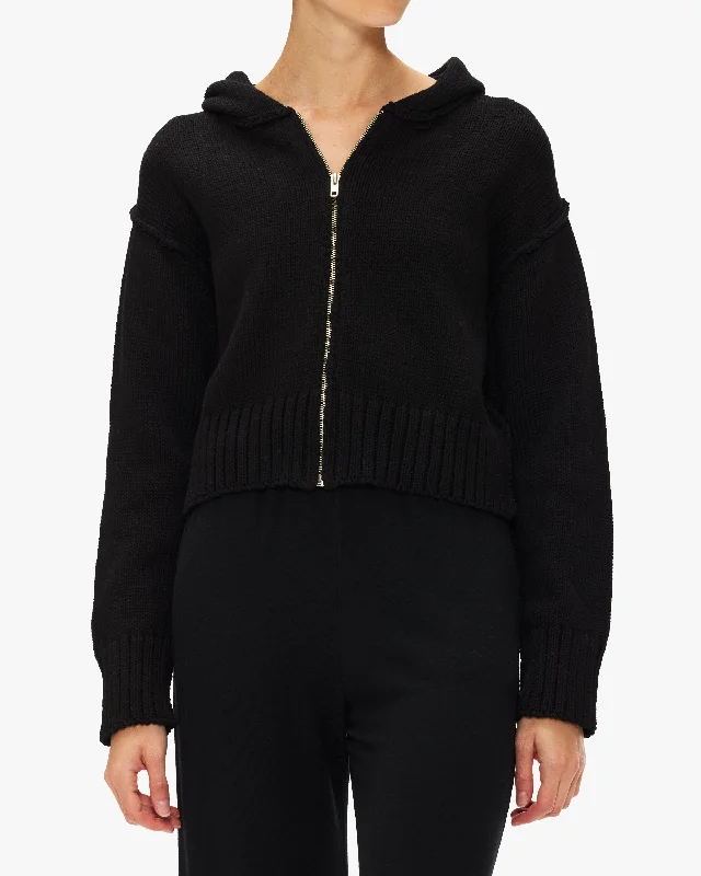 NSF Mills Zip Front Hooded Sweater Big Discounts