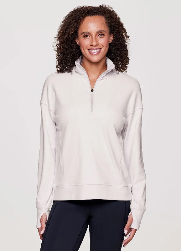 Oliver Plush 1/2 Zip Sweatshirt Trendy Pulse