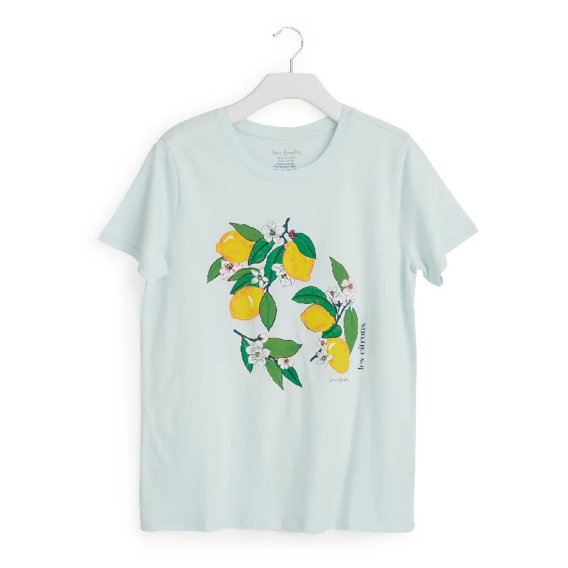 Outlet Cotton Short-Sleeved Graphic T-Shirt Special Offer