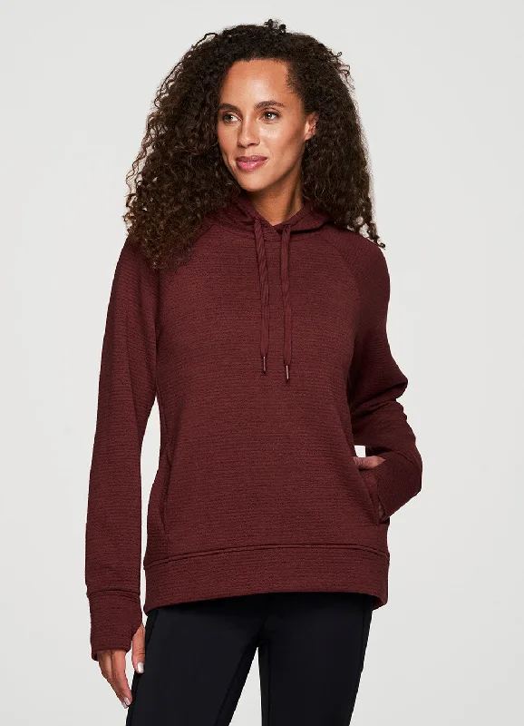 Overlook Jacquard Hoodie Dreamy Draping