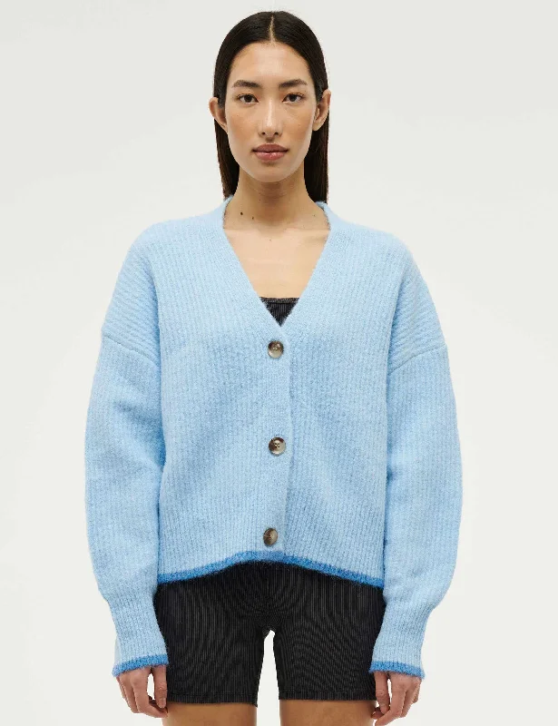 Illuminate Knit - Sky Blue Fashion Forward Femininity