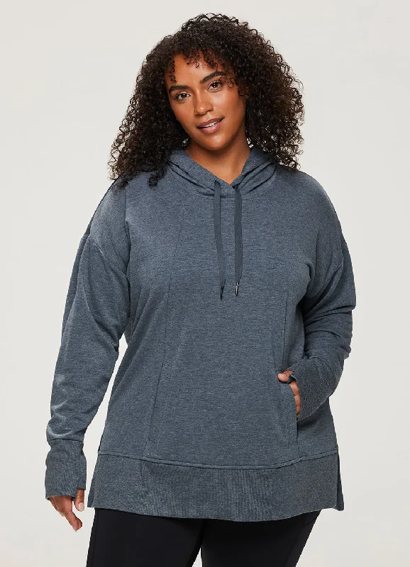 Plus Weekend Fleece Hoodie Holiday Attire Sale