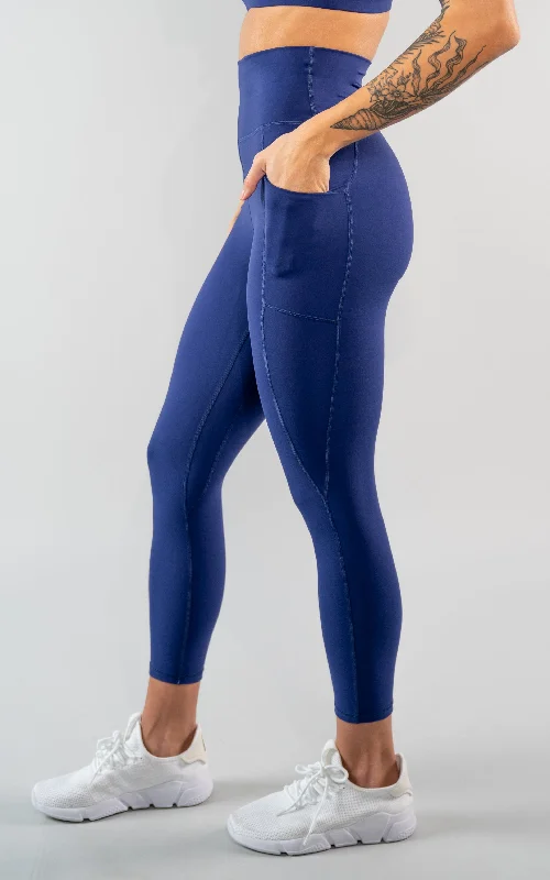 Bliss Legging 23" With Pockets in Blueprint Hot Styles