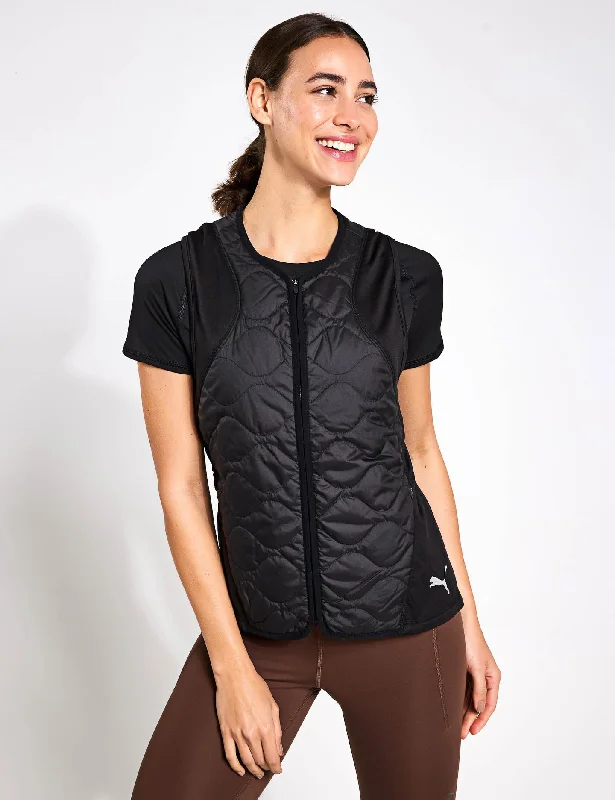 RUN CLOUDSPUN WRMLBL Padded Vest - Puma Black Fresh Styles, Fresh Deals