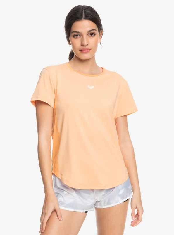 Pure Pursuit Mesh T-Shirt - Peach Fuzz Pastel Styles