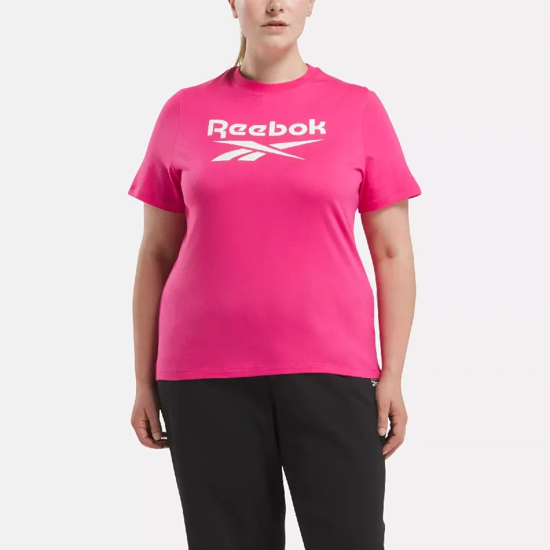 Reebok Identity Big Logo T-Shirt (Plus Size) Stylish Basics