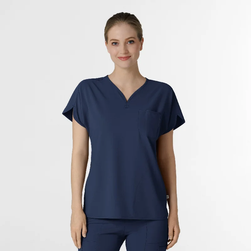 RENEW Women's Dolman Scrub Top - Navy Special Occasion Wear