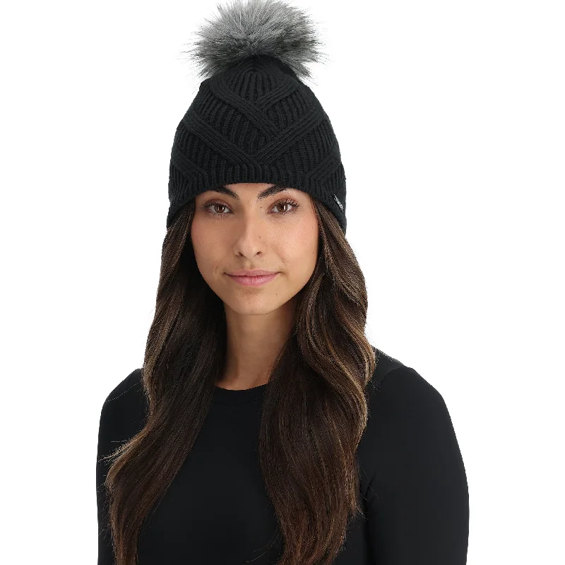 Womens Royal Pom - Black Lighten Up With Nordic Styles