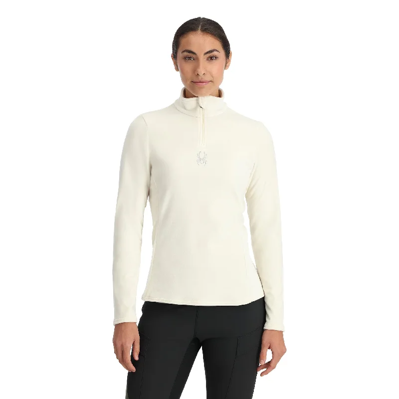 Womens Shimmer Bug Half Zip - Vanilla Latte Wardrobe Refresh