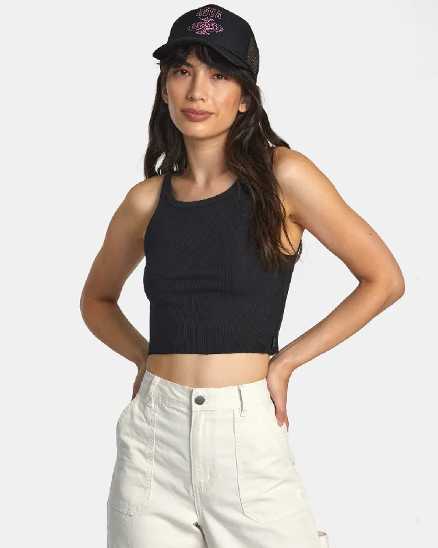 Slide Tank Top - RVCA Black Seasonal Style Discounts