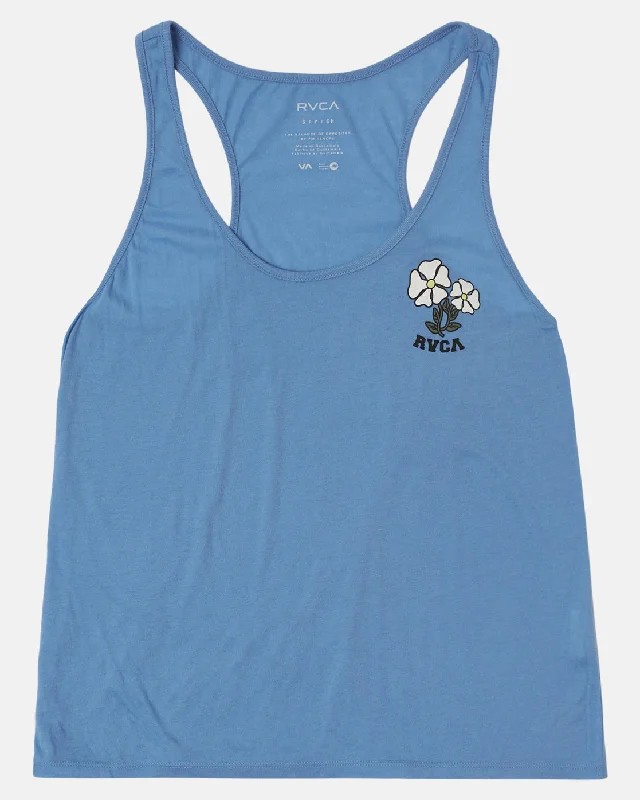 Soft At Heart Racerback Tank Top - Blue Yonder Dive Into Trendy Styles