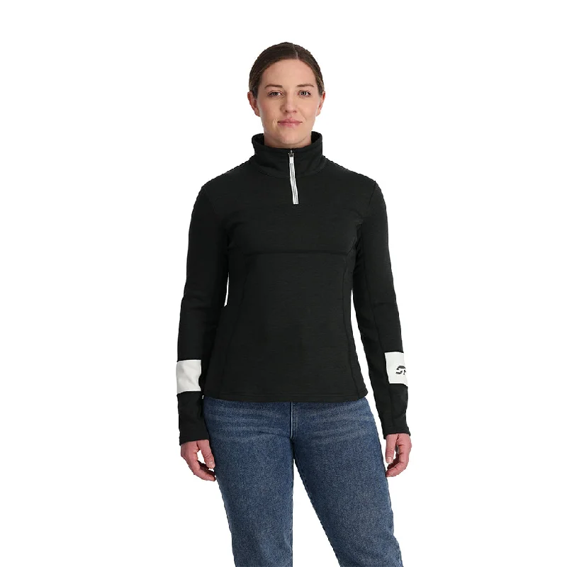 Womens Speed Half Zip - Black Latest Fashion