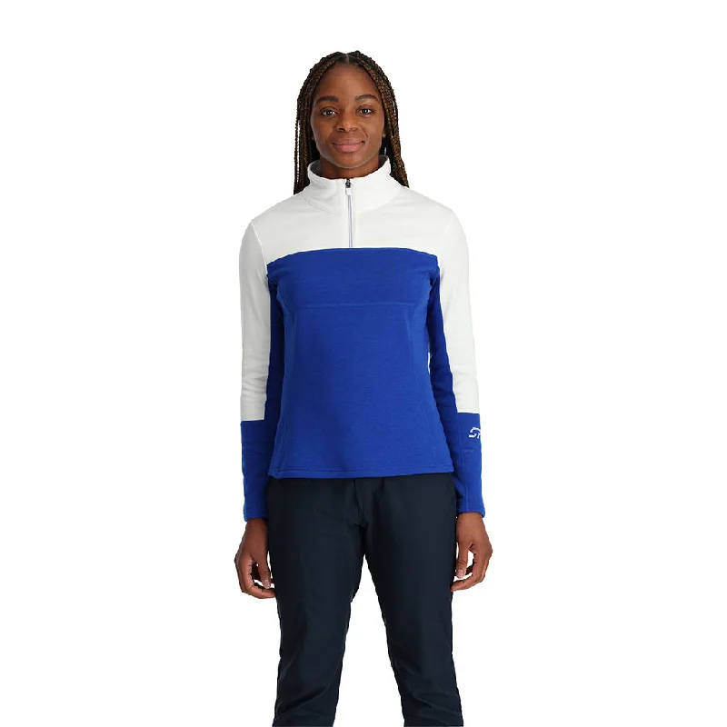 Womens Speed Half Zip - Electric Blue Attire Sale