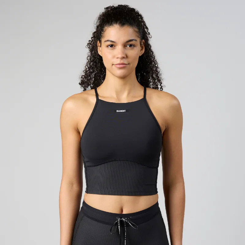 Stamina™ 6 Pocket Nova Crop - Black Statement Piece