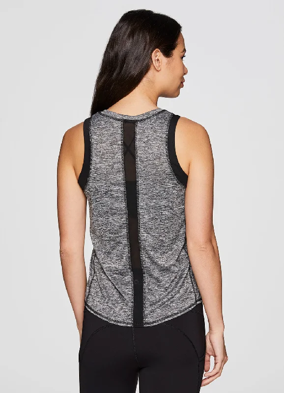 Stratus Mesh Detail Tank Style Redefined