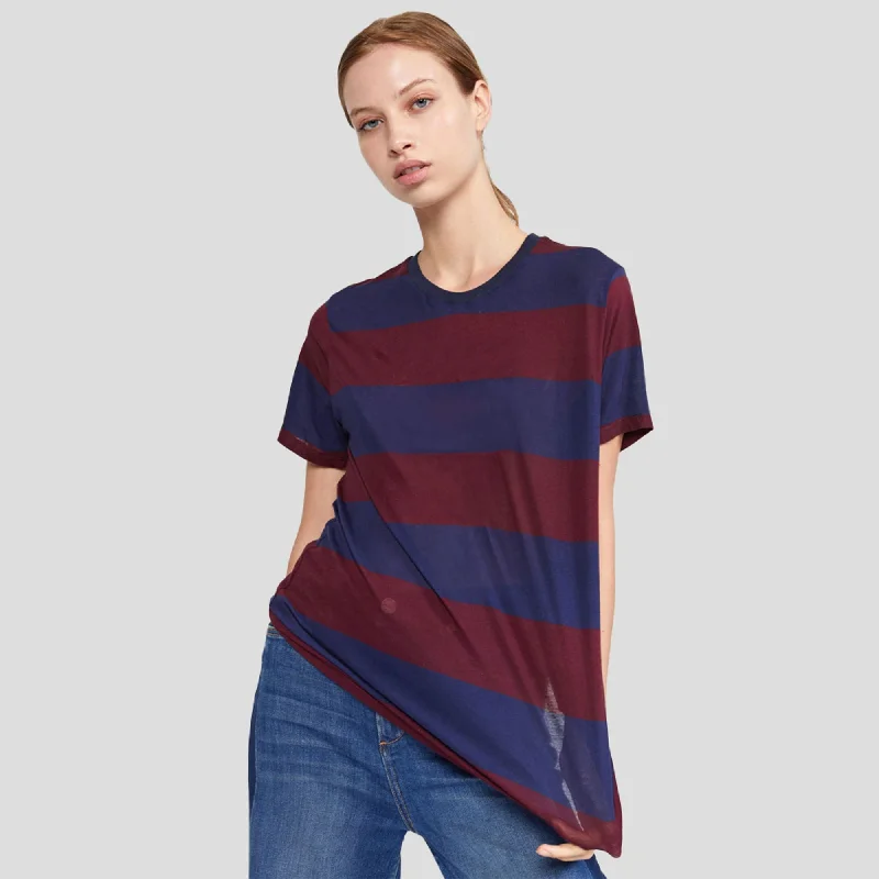 Stripes Printed Tee Cutting Edge Fashion