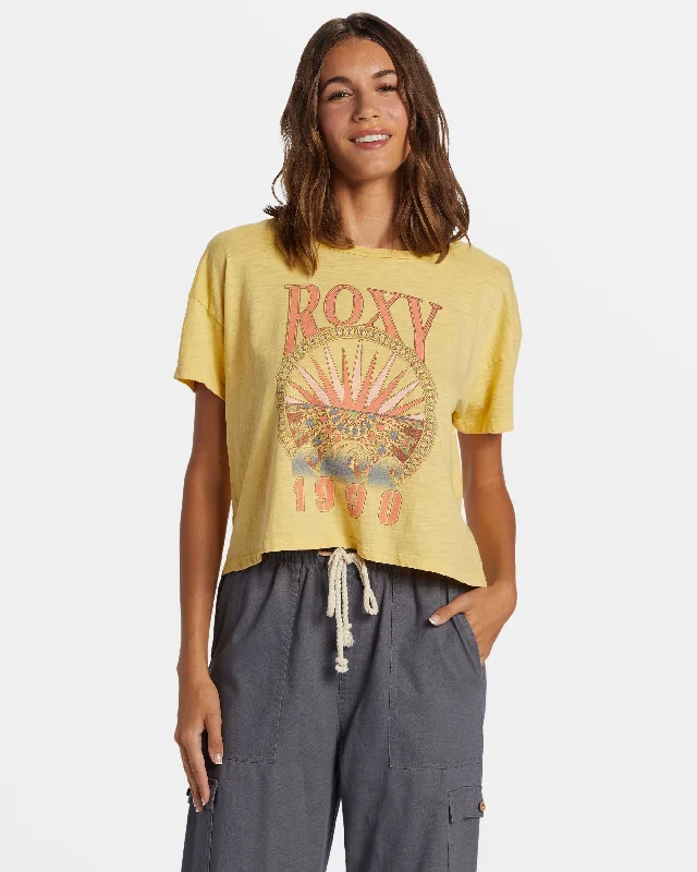 Surfs Up T-Shirt - Cornsilk Essentials On Sale