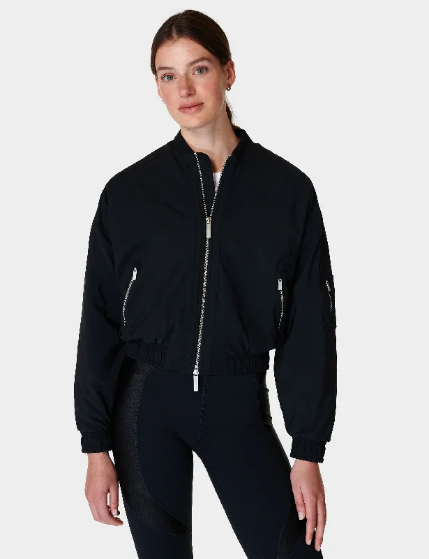 Explorer Bomber Jacket - Black Trendsetting Threads