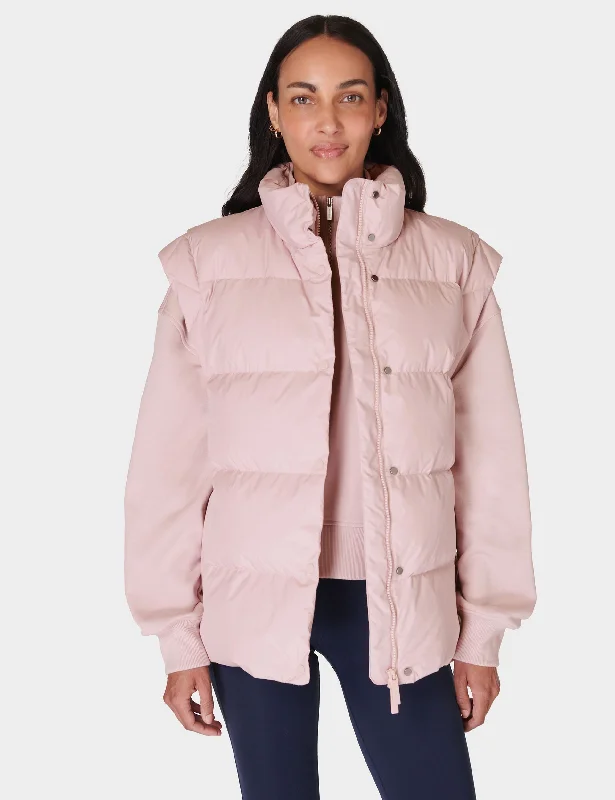 Nimbus Puffer Gilet - Pirouette Pink Trendy Aesthetics