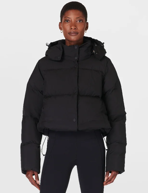 Nimbus Short Puffer - Black Style Breakthroughs