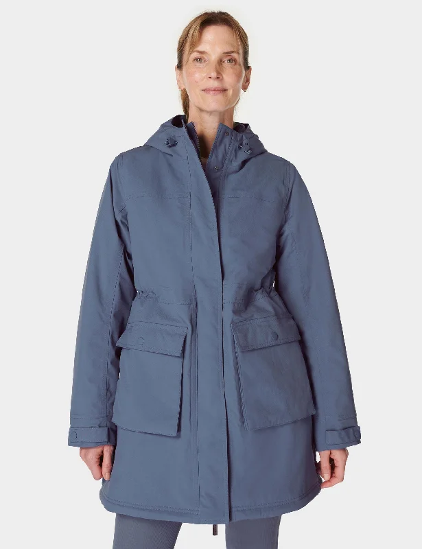 Winter Stride Waterproof Parka - Endless Blue Women's Fashion Hotspots