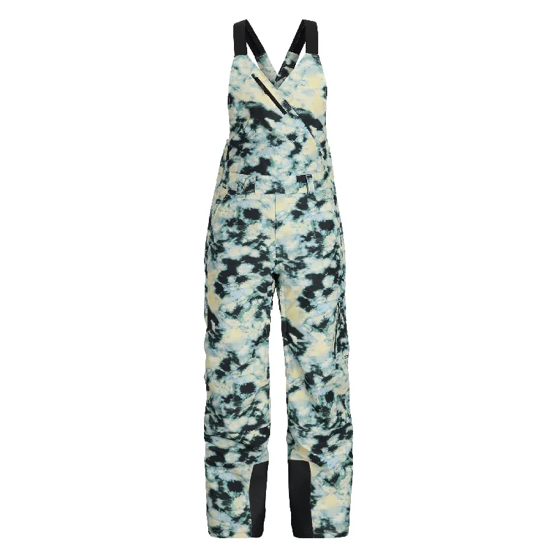 Womens Terrain Bib - Tie Dye Vanilla Latte Special Offers