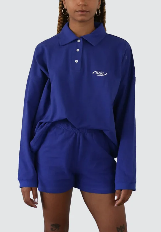 Track Shorts Lacoste | Blue Urban Femme Streetwear