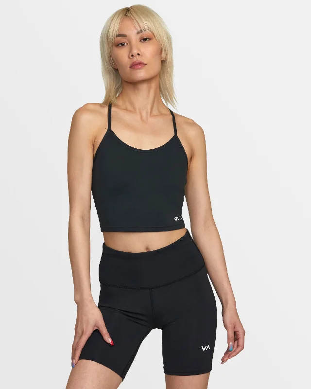 VA Sport Tank Top - Black Elegant Contour