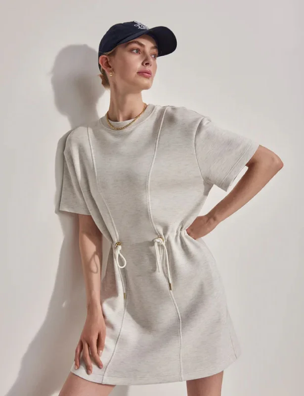 Maple Dress - Ivory Marl Quality Wear