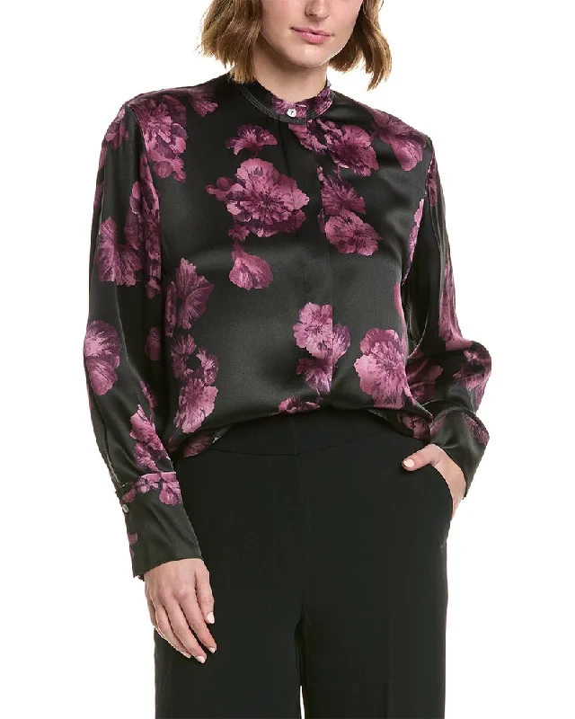 Vince Begonia Silk Blouse Trendsetting Threads