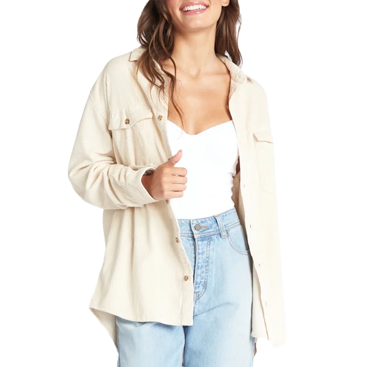 Women's Let It Go Corduroy Long Sleeve Style Your Wardrobe