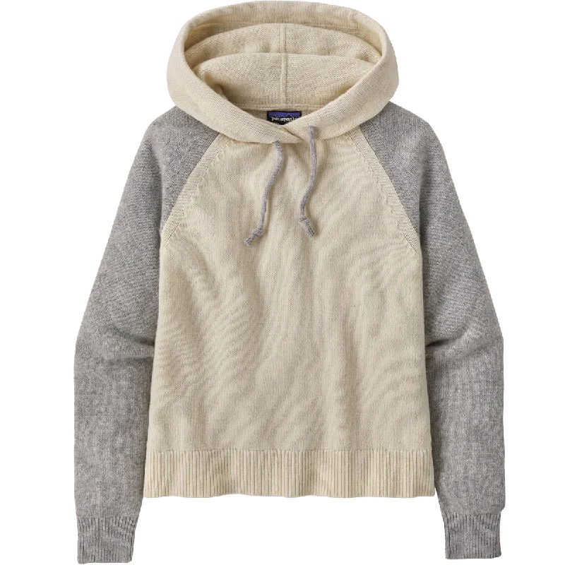 Women's Recycled Wool-Blend Hoodie Effortless Chic Apparel