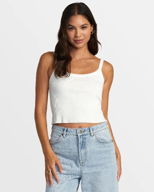 Westside Crop Top - Whisper White Fashion Forward, Function First