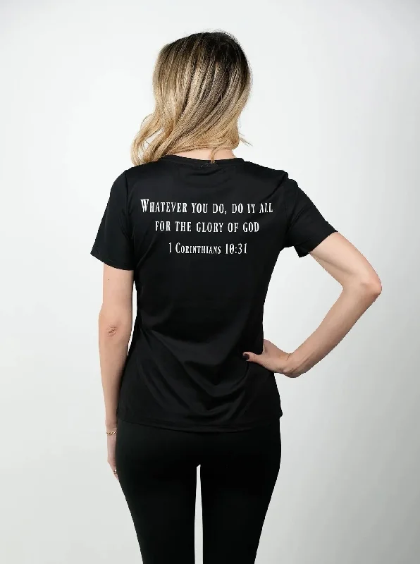 Women's 1 Corinthians 10:31 Performance Tee Cutting Edge Fashion