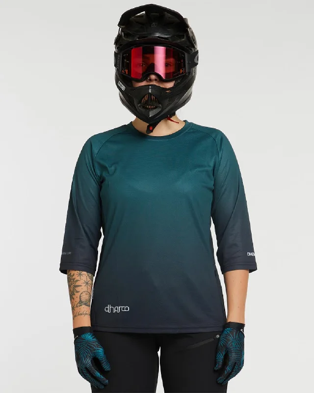 Womens 3/4 Sleeve Jersey | Forest Fade Gorgeous Glamour Collection