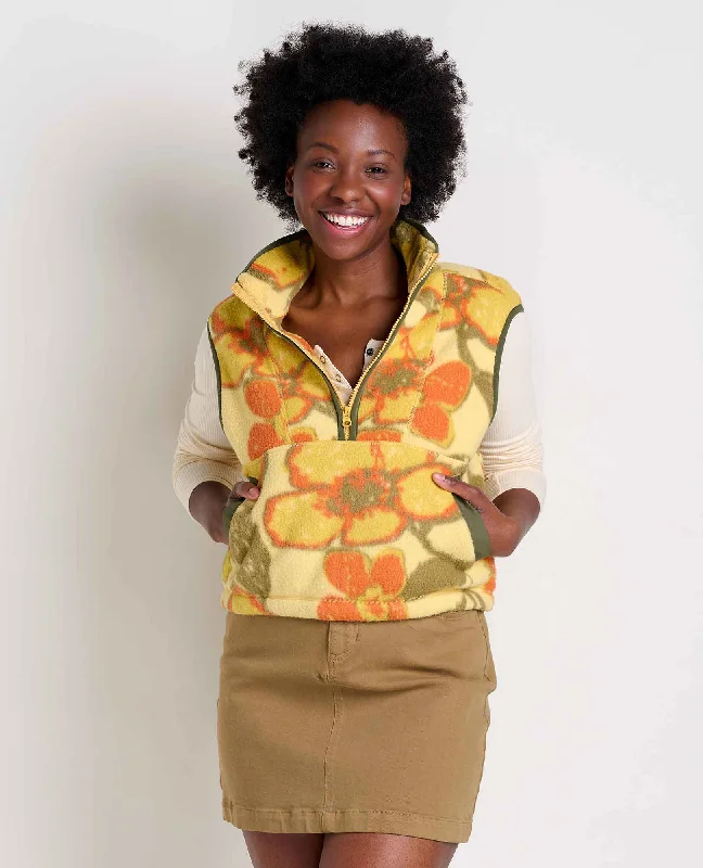 Women's Campo Fleece Vest Now On Sale For Chic Urban Styles