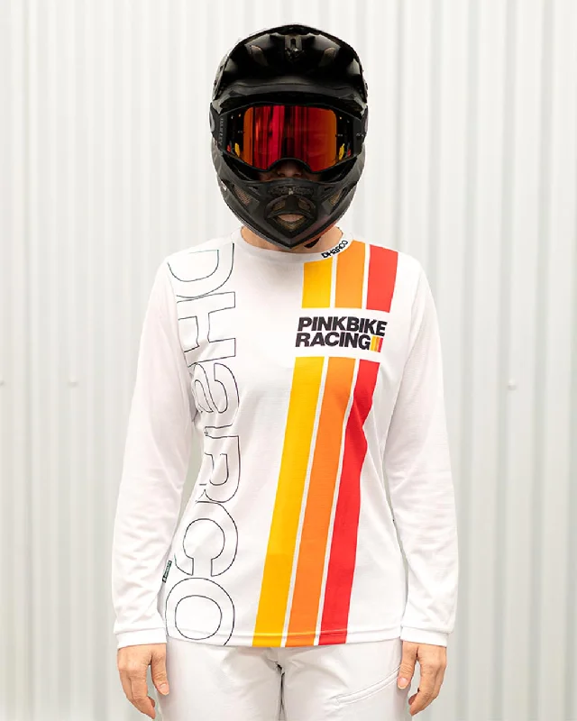 Womens Gravity Jersey | Pinkbike Team Replica White Style Your Wardrobe