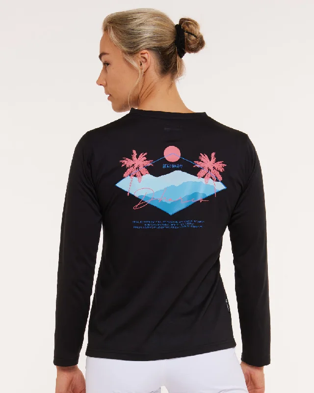 Womens Long Sleeve Tech Tee | Stealth Seasonal Clearance