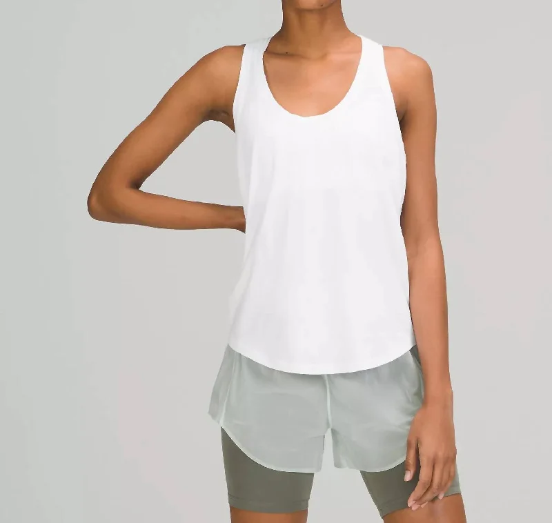 Women's Lululemon Love Tank Top In White Sleek Design