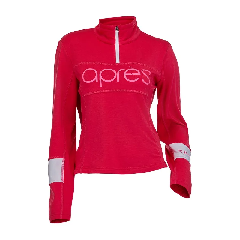 Womens Speed Quarter Zip - Cerise (2021) Stylish Savings