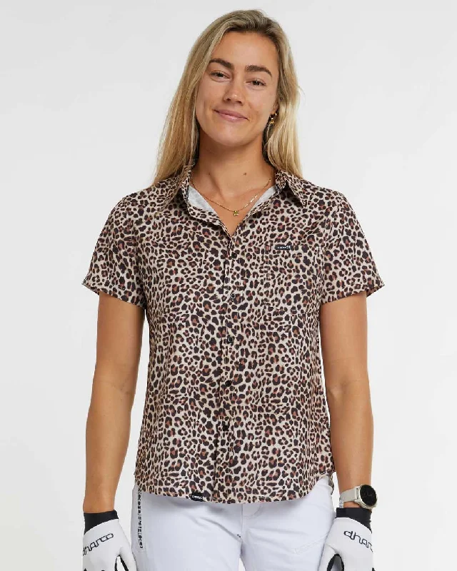 Womens Tech Party Shirt | Leopard Hot Deals