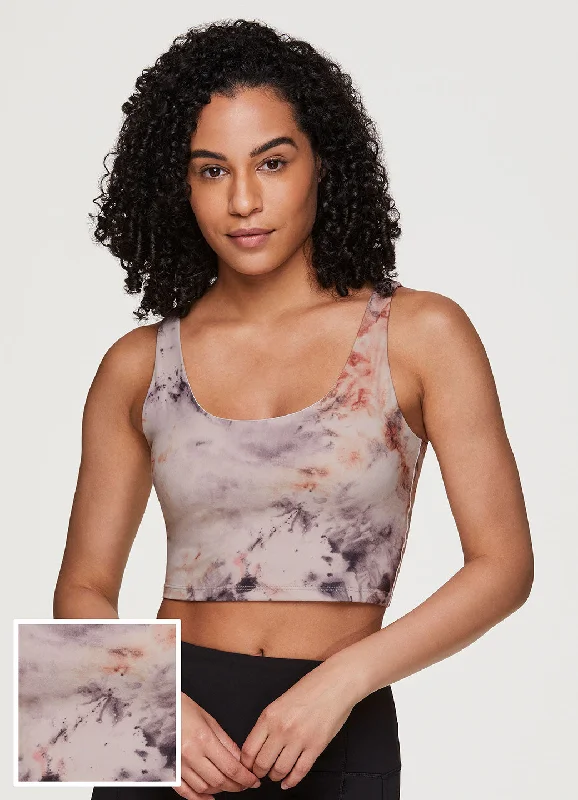 Zen Earth Tie Dye Shelf Bra Tank Trendy New Clothes