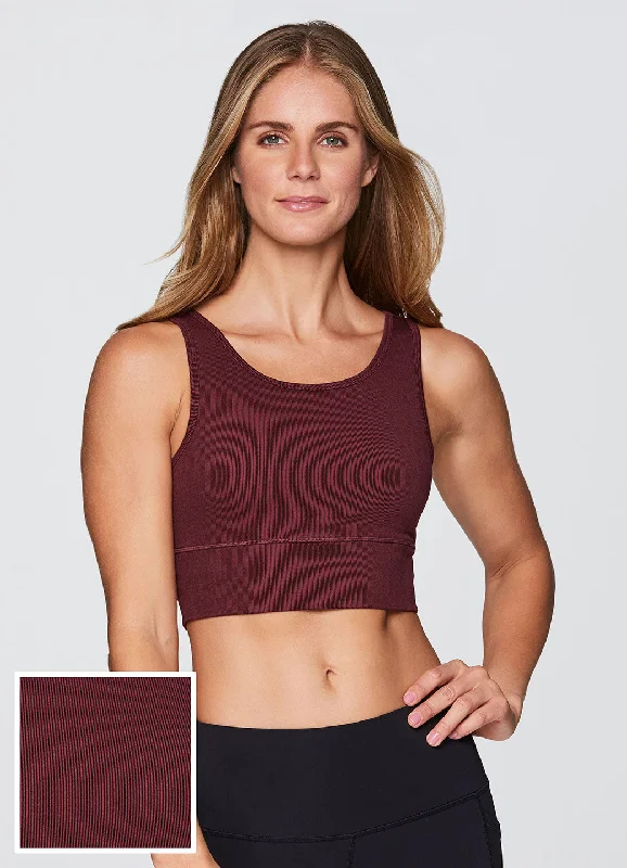 Zen Ribbed Super Soft Bra Shop Sales