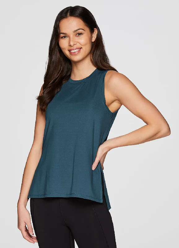 Zen Super Soft High Low Tank Durable Fashion Picks