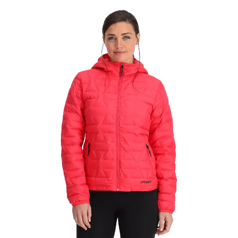 Womens Zenith Hooded - Prism Pink Cutting Edge Fashion