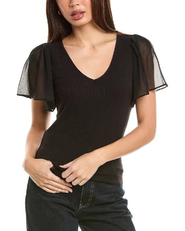 1.STATE Flutter Sleeve Top Shop Sale Items