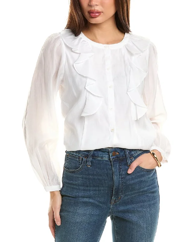 1.STATE Ruffle Blouse Limited - Edition Drops