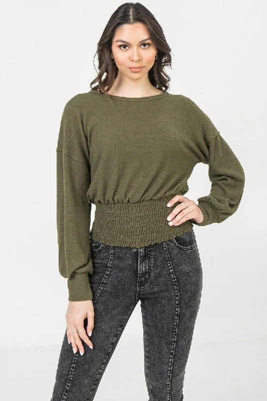 A Knit Top Featuring Wide Neckline Limited Styles