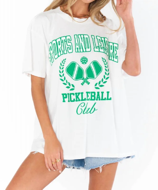 Airport Tee In Pickleball Club Graphic Shop Our Looks