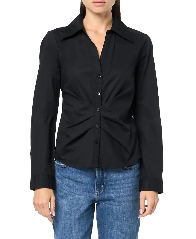 Alera Shirt In Black Mega Sale